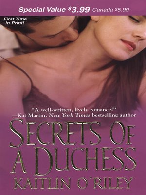 cover image of Secrets of a Duchess